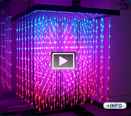 Cubos de led 3d para decoraci&oacute;n