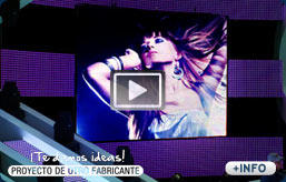 Pantallas gigantes de interior para discotecas y pubs.