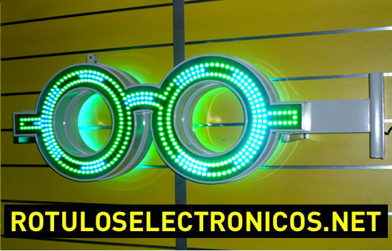 Gafas de leds para opticas