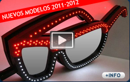 R&oacute;tulos de leds para &oacute;pticas con efecto de perspectiva 3d