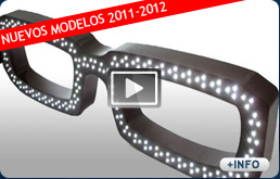 rotulos publicitarios para opticas con forma de gafas modelo future