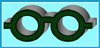 R�tulos eletr�nicos de leds azules para �pticas