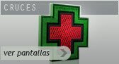 CRUCES DE FARMACIA LUMINOSAS DE LEDS