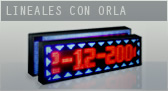 Pantallas electronicas de leds con orla