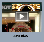 R�tulos comerciales de leds como reclamo visual para joyer�as.