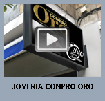 Banderolas publicitarias de leds instaladas en Joyer�as.