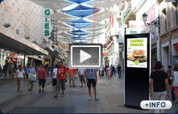 Kioscos interactivos multimedia de exterior para explotaci�n publicitaria