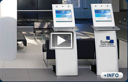 Kioscos interactivos informativos y publicitarios para realizar gestiones administrativas