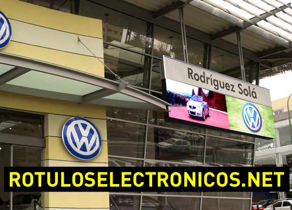 Letreros luminosos de leds con video real Letreros luminosos de leds con video real