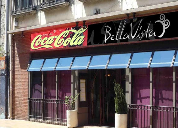 Letreros luminosos de leds para restaurantes con video real
