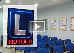 BANDEROLAS DE LEDS PARA AUTOESCUELAS