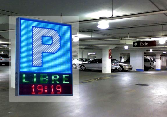 Luminosos para parking