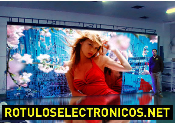 Las mantas de leds pueden ser instaladas en diferentes tama�os y resoluciones.