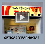 R�tulos comerciales de leds tricolor para �pticas y farmacias.