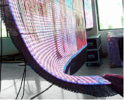 Pantallas de leds flexibles tipo manta de leds Pantallas de leds flexibles tipo manta de leds