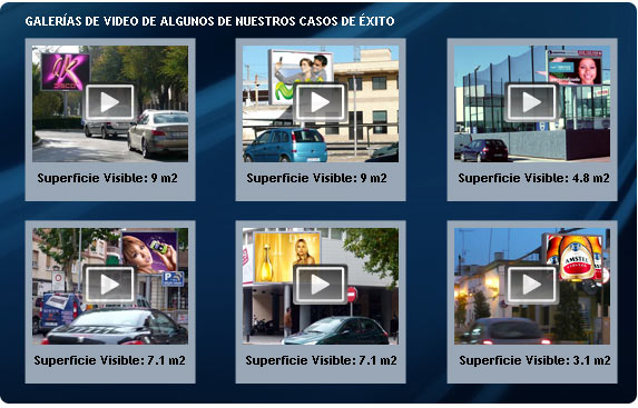 proyectos de monopostes publicitarios con pantallas de leds