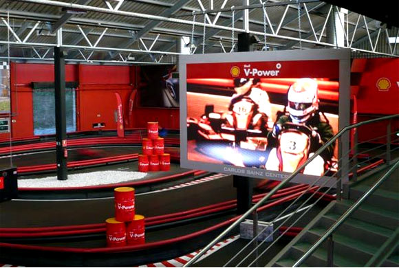Venta de pantallas led para interiores y exteriores.